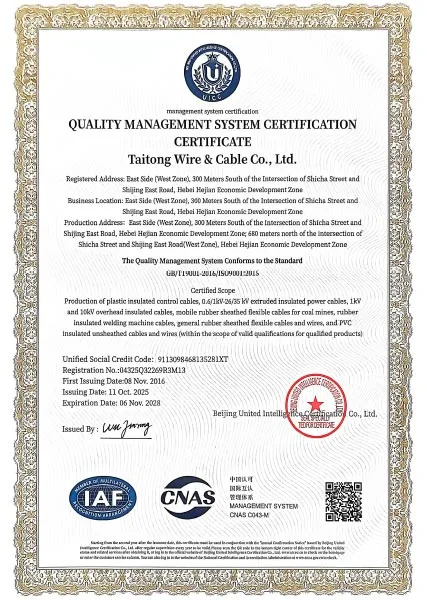 Certifications