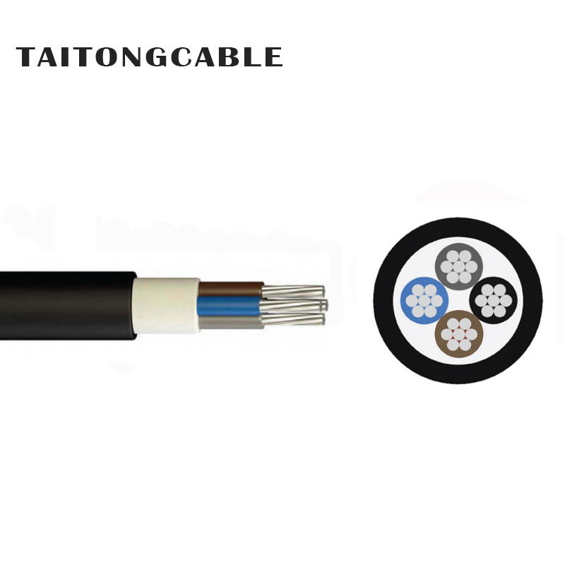 Minimum Voltage 2-5-core Aluminium Conductor Inarmatum XLPE Insulated PVC Power Cables
