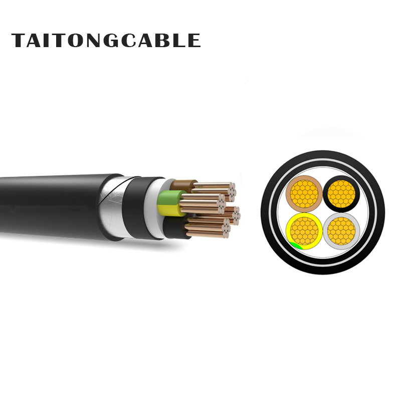 Humilis Voltage 2-5-Core Copper Conductor STA Armoured XLPE-insulatus PVC-Vatator Power Cables