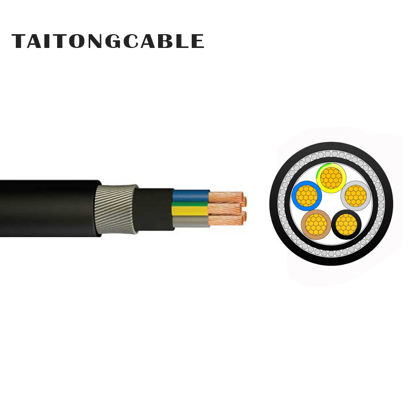 Low‑Voltage 2‑5‑Core Aeris conductor SWA‑Armoured XLPE‑Insulated PVC‑Sheathed Power cables