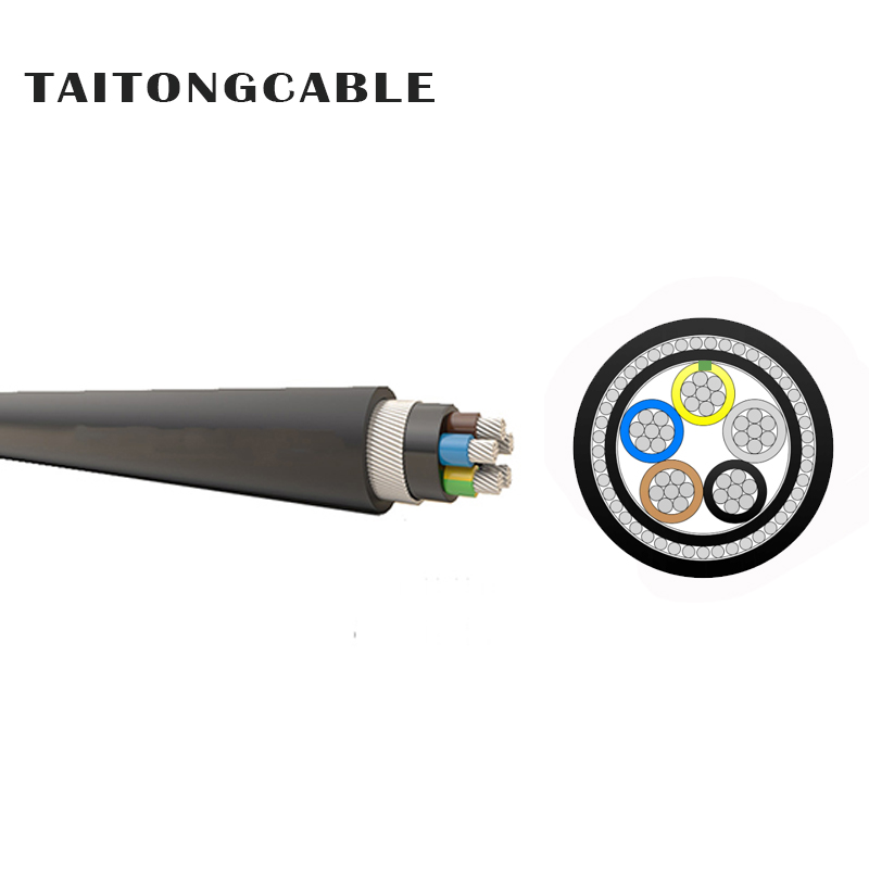 Core SWA Aluminium Conductor XLPE Insulated PVC Insulae Power Cables