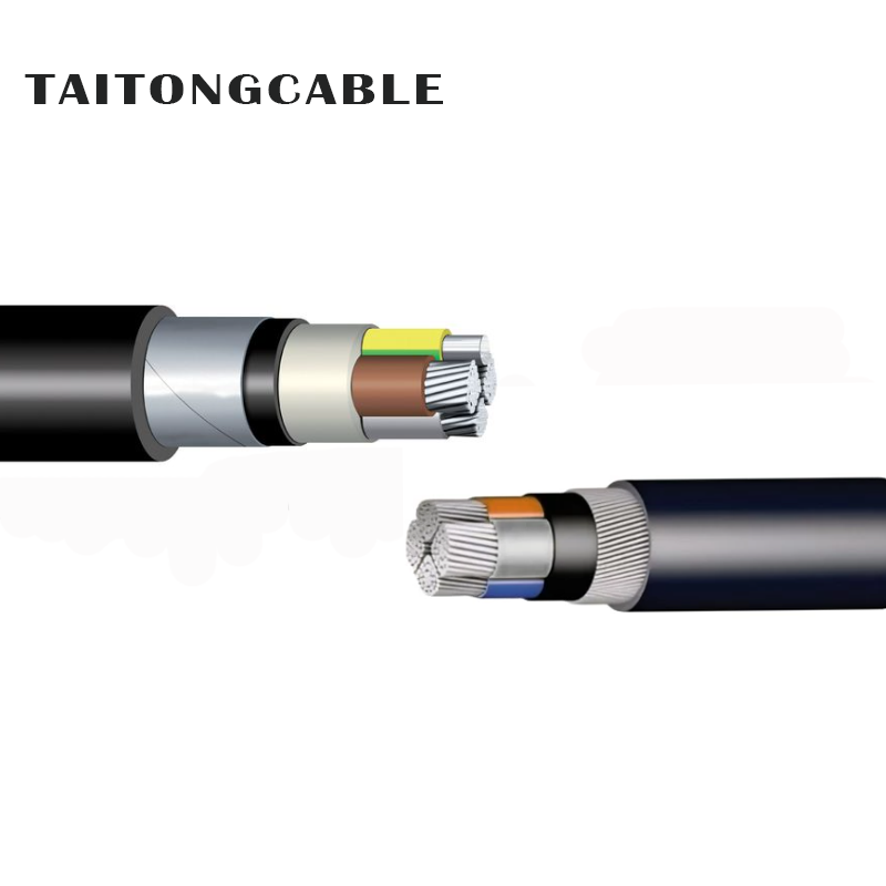 Aluminium Conductor PVC Insulated PE Sheathed Power Cables