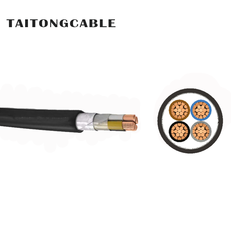 Humilis Voltage Multi-core STA CATAFRACTATUS AEREAE PVC Insulated et circumfusa Power cables