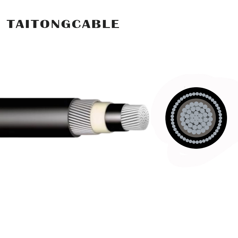 Core AWA Aluminium PVC Insulated et circumfusae Power cables