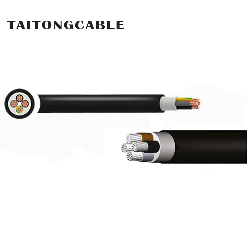 Humilis voltatio inermis Cupri seu Aluminii XLPE Insulae LSZH Virtutis cables inmutatae